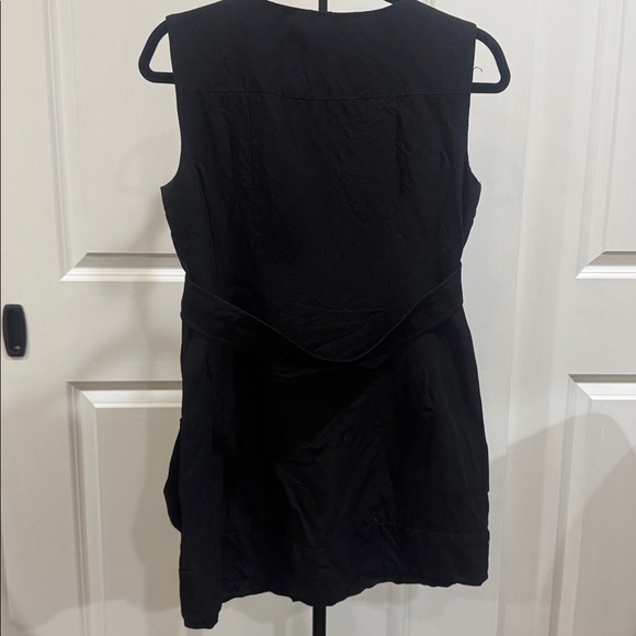 Nanette Lepore Black Sleeveless Zip-Front Dress - Picture 5 of 7